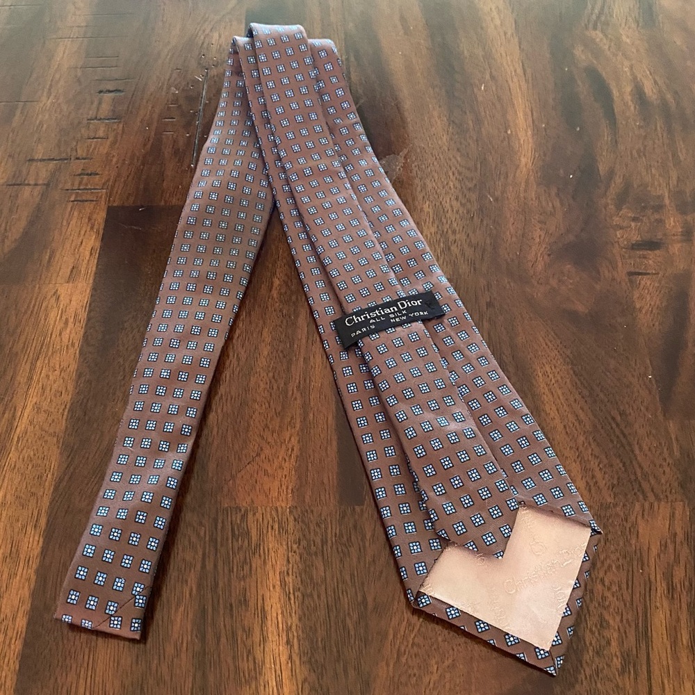 Christian Dior Silk Tie - Picture 4 of 6